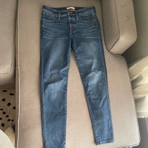 madewell skinny jeans